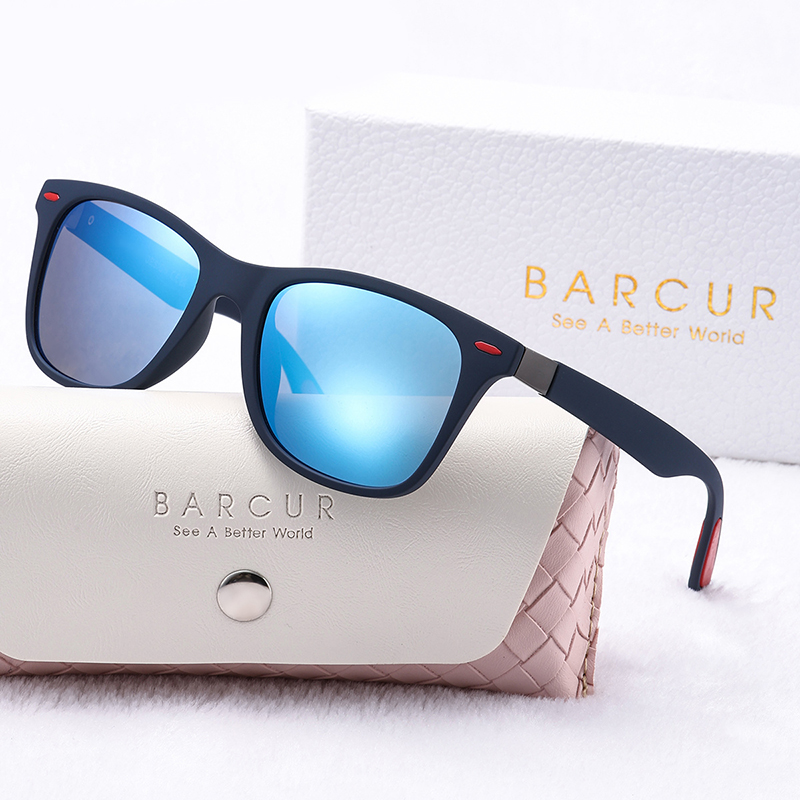 BARCUR – Γυαλιά Ηλίου Active Matte DeepBlue Σκελετός & IceBlue Φακός Polarized (2130)